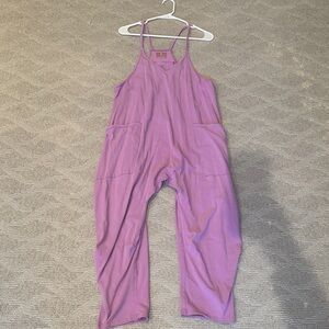 Free People Movement Hot Shot Onesie - Mystic Mauve (pink) - XS